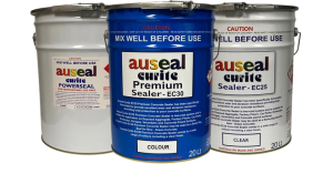 Header showing Auseal Sealers